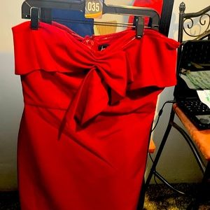A red dress for Valentine’s Day